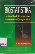 Biostatistika untuk Kedokteran dan Kesehatan Masyarakat