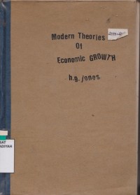 Modern Theories of Economic Growth