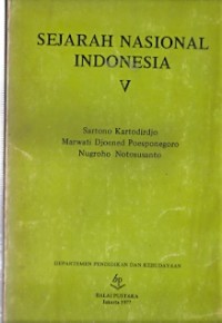 Sejarah Nasional Indonesia V