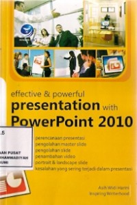 Effective & Powerful Presentation With Power Point 2010