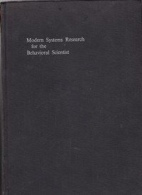 Modern Systems Research for the Behavioral Scientist